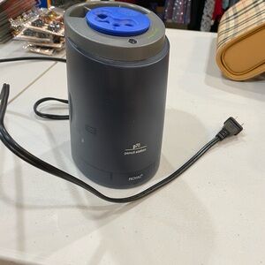 Royal p70 Electric Pencil Sharpener in Dark Gray with Blue Top